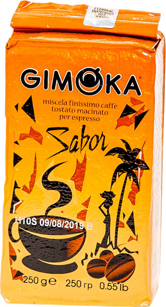Изображение товара Кофе молотый Gimoka Sabor Espresso (250г)