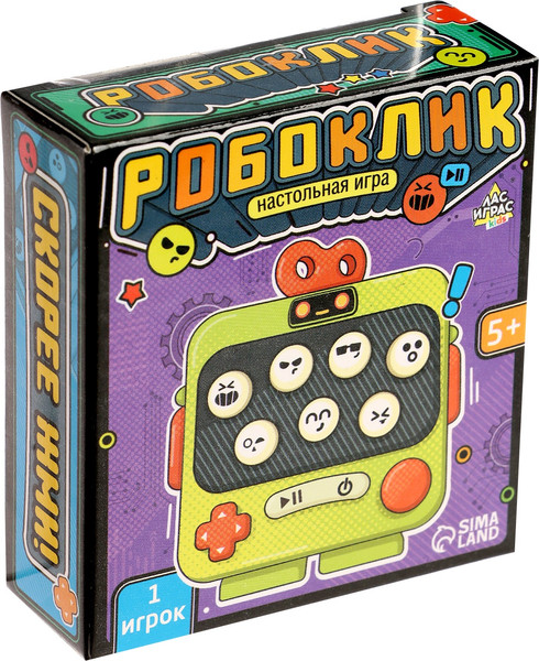 Изображение товара Развивающая игрушка Лас Играс Kids. Мемори. Робоклик / 10725874