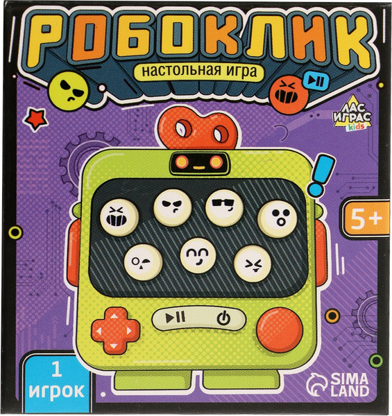 Изображение товара Развивающая игрушка Лас Играс Kids. Мемори. Робоклик / 10725874