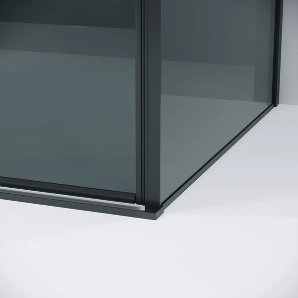 Изображение товара Душевой уголок Grossman Galaxy 140х100х195 / 120.K33.01.1410.21.10 (черный матовый/тонированное стекло)