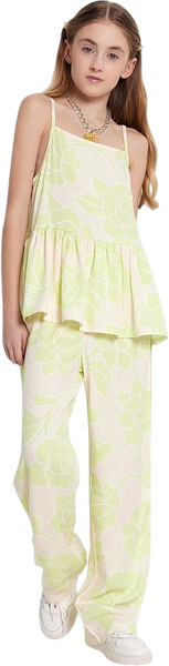 Изображение товара Комплект детской одежды Mark Formelle 197733 (р.122-60, зеленые пионы на молочном)