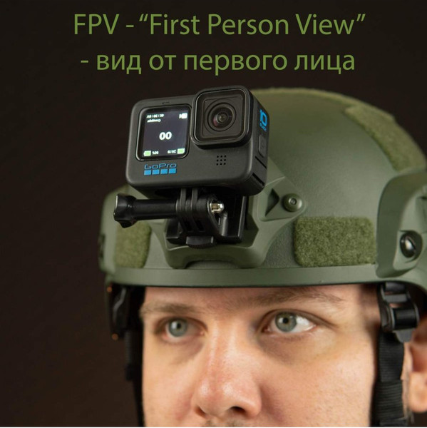 Изображение товара Крепление для камеры Zarrumi MJ-4T Mini на тактический шлем Rhino/NVG