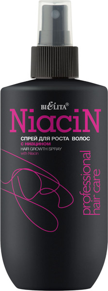 Изображение товара Спрей для волос Belita Professional Hair Care для роста волос с ниацином (240мл)