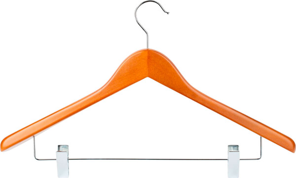 Изображение товара Деревянная вешалка-плечики Attribute Casual AHC004