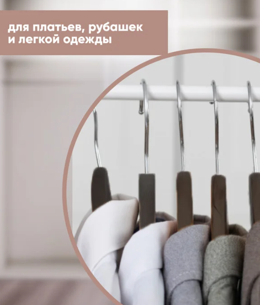 Изображение товара Пластиковая вешалка-плечики Attribute Prestige AHD261