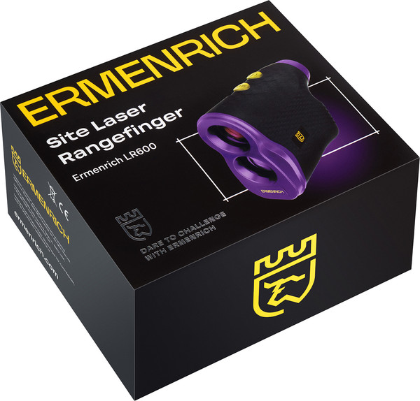 Изображение товара Лазерный дальномер Ermenrich LR600 / 84647 (фиолетовый)