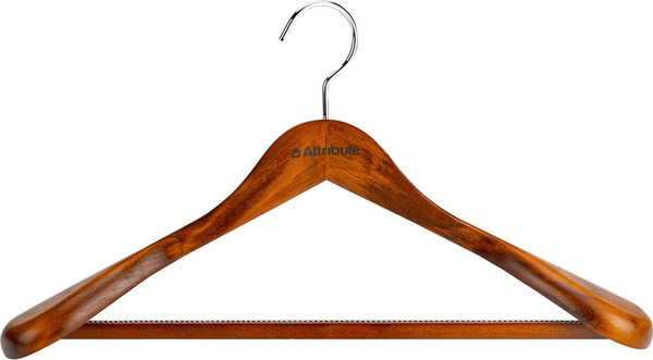 Изображение товара Деревянная вешалка-плечики Attribute Status AHO211