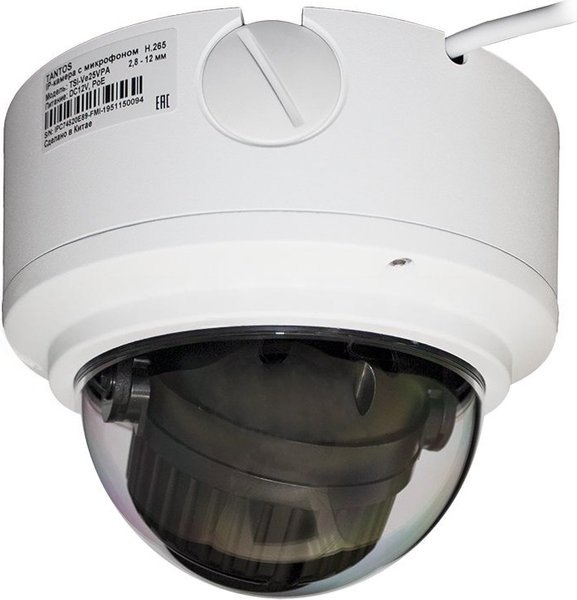 Изображение товара IP-камера Tantos TSi-Ve25VPA (2.8-12мм)