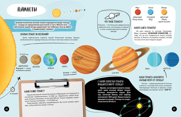 Изображение товара Энциклопедия Эксмо Что? Как? Почему? Мои первые знания про космос, твердая обложка