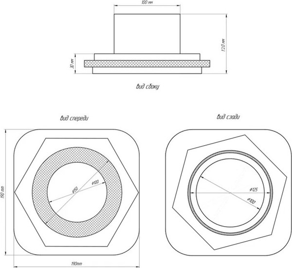 Изображение товара Вентилятор накладной Homy Air AH100BT