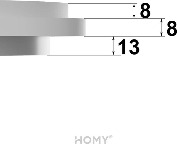 Изображение товара Вентилятор накладной Homy Air AL100WS