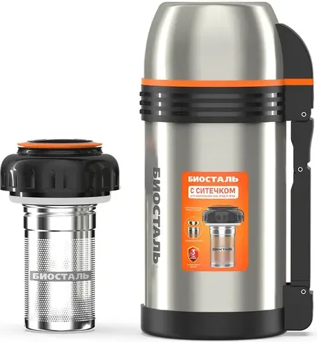 Изображение товара Термос универсальный Биосталь Спорт NGP-Z (1.2л)