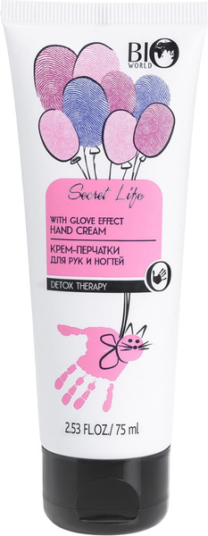 Изображение товара Крем для рук Bio World Крем-перчатки для рук и ногтей (75мл)
