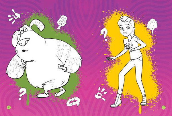 Изображение товара Развивающая книга Эксмо Детектив Финник. СуперРаскраска! Удивительное расследование