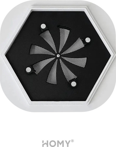 Изображение товара Решетка вентиляционная Homy Air AH100WR