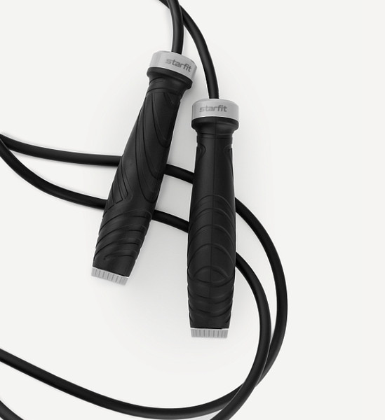 Изображение товара Скакалка Starfit RP-601 ПВХ (3м, черный)