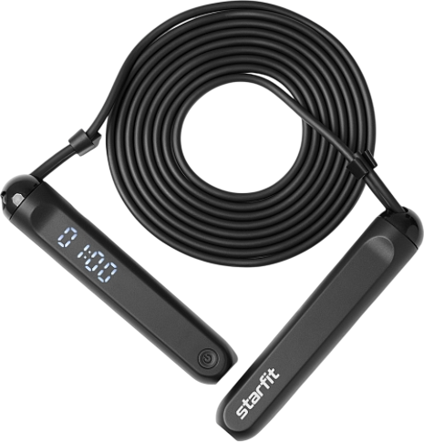 Изображение товара Скакалка Starfit RP-701 ПВХ (3м, черный)