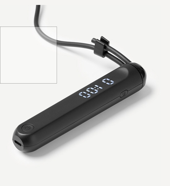 Изображение товара Скакалка Starfit RP-701 ПВХ (3м, черный)