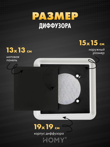 Изображение товара Вентилятор накладной Homy Air AS100BT