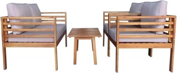 Изображение товара Комплект садовой мебели National Tree Company Из акации / TP6072.3 (4 предмета)
