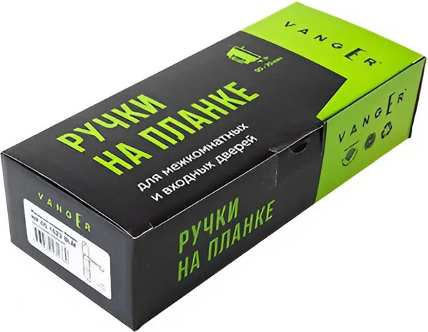 Изображение товара Ручка дверная Vanger HP-85.1823-BLM