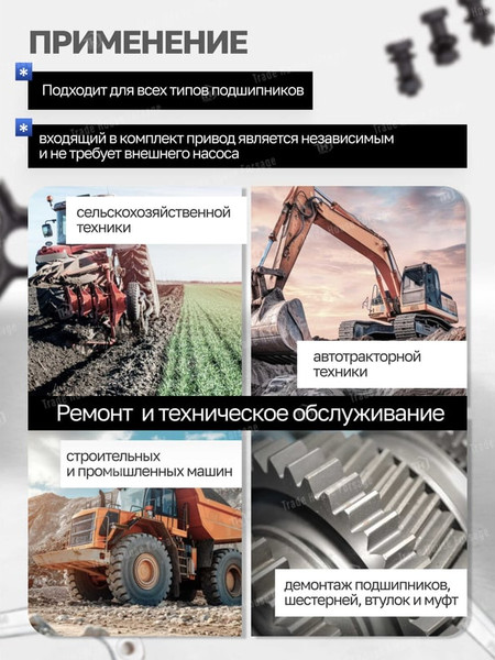 Изображение товара Набор съемников Forstime 60 831 / FT-66622