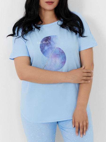 Изображение товара Пижама Mark Formelle 592300 (р.164/170-104-110, небо/звезды на небе)