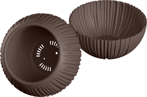 Изображение товара Кашпо La Decoro Сфера Мини / КШ-4720 (темно-коричневый)