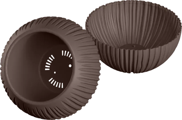 Изображение товара Кашпо La Decoro Сфера / КШ-9525 (темно-коричневый)