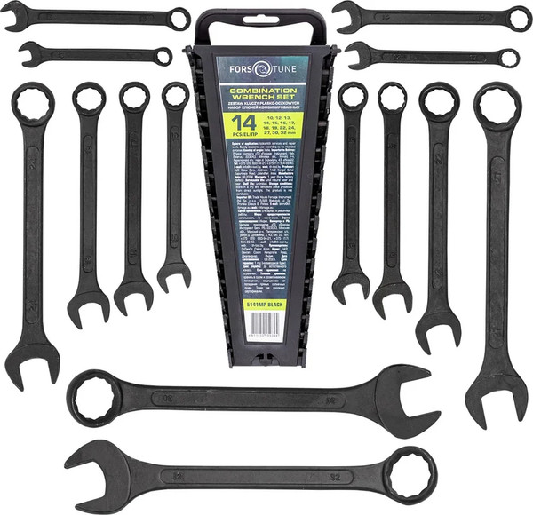 Изображение товара Набор ключей FORSandTUNE 5141MP Black (65053)