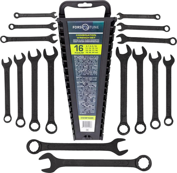 Изображение товара Набор ключей FORSandTUNE 5161MP Black (65054)