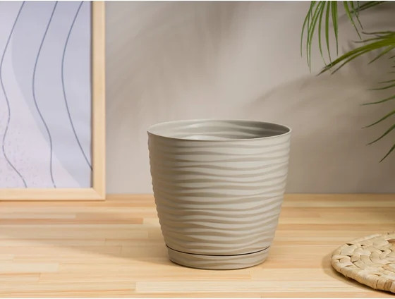 Изображение товара Вазон Idi Land Botanica 231600427/00 (бежевый)