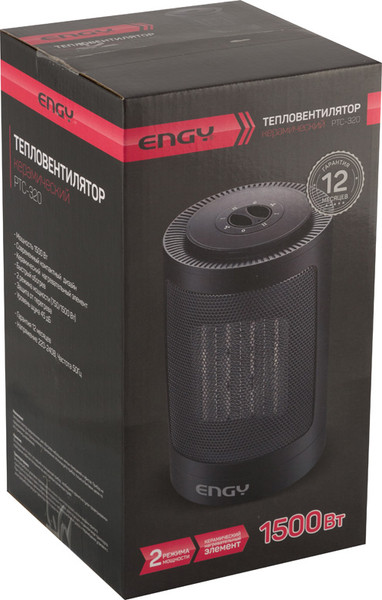 Изображение товара Тепловентилятор Engy РТС-320 (черный)
