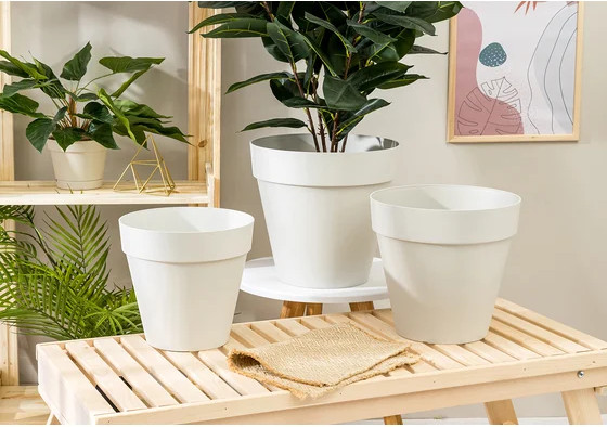 Изображение товара Кашпо Idi Land Tarragon 221610721/03 (светло-серый)