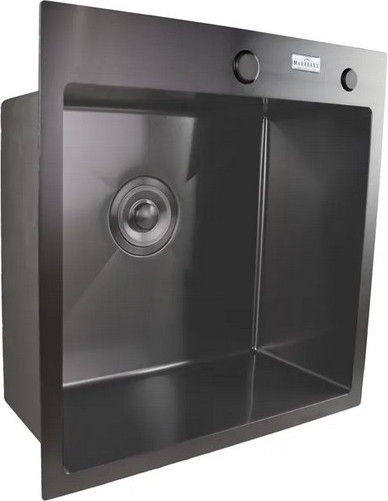Изображение товара Мойка кухонная Marrbaxx B5050-R Decor / B5050-DMR (графит)
