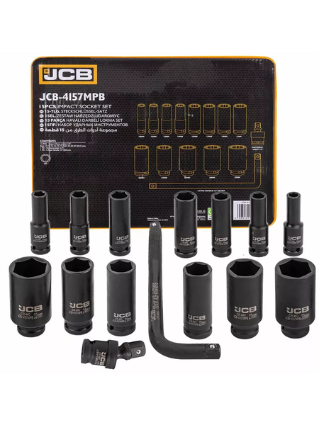 Изображение товара Универсальный набор инструментов JCB JCB-4157MPB (59168)