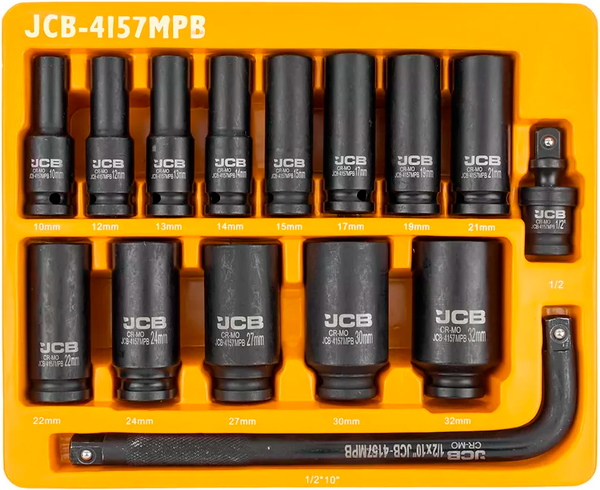 Изображение товара Универсальный набор инструментов JCB JCB-4157MPB (59168)