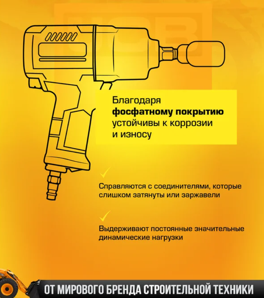 Изображение товара Набор головок слесарных JCB JCB-4131-5MPB (60548)