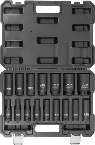 Изображение товара Набор головок слесарных JCB 60 552 / JCB-4169-5MPB