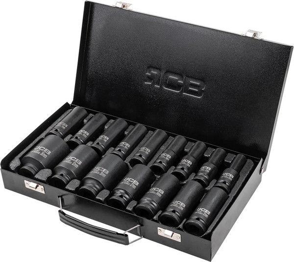 Изображение товара Набор головок слесарных JCB 4167-5MPB (61258)