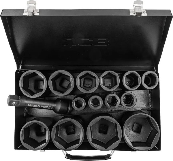 Изображение товара Набор головок слесарных JCB 6142-5MPB (61 735)