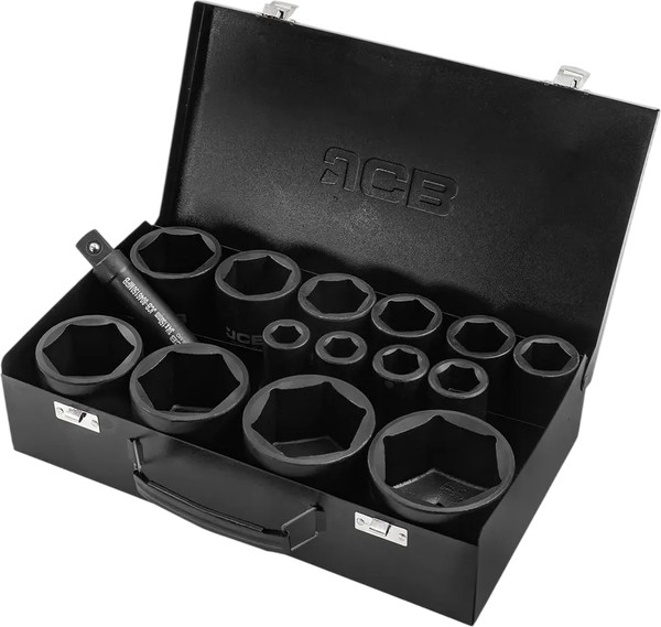 Изображение товара Набор головок слесарных JCB 6142-5MPB (61 735)