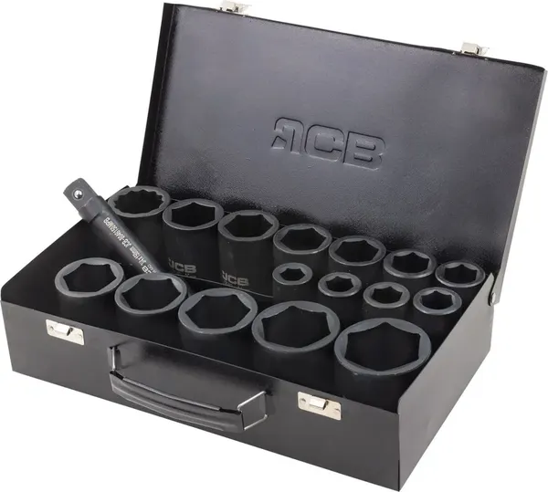 Изображение товара Набор головок слесарных JCB 6163-5MPB (61738)