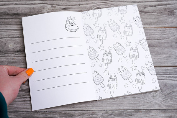 Изображение товара Раскраска АСТ Шалости и сладости. Открытка-раскраска, мягкая обложка