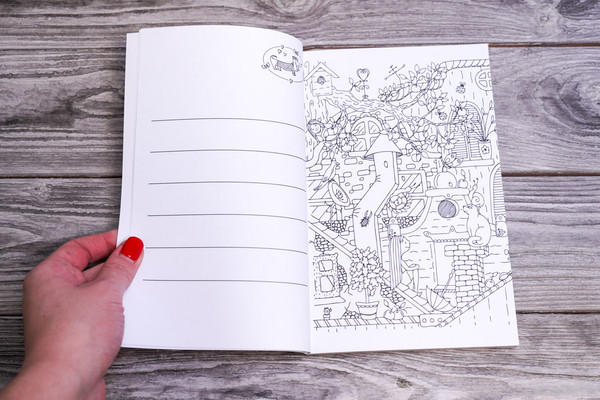 Изображение товара Раскраска АСТ Щеночки и котята. Открытка-раскраска, мягкая обложка