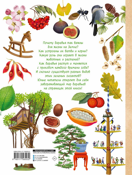 Изображение товара Энциклопедия АСТ Энциклопедия деревьев мира, твердая обложка (Барсотти Элеонора)