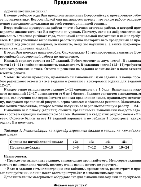 Изображение товара Сборник контрольных работ АСТ Математика. Большой сборник тренировочных вариантов. 6 класс (Воробьев Василий)