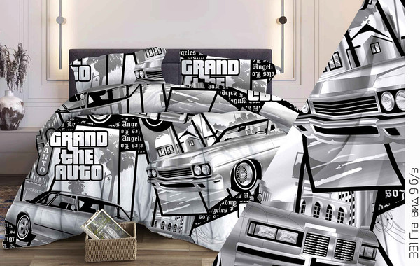 Изображение товара Комплект постельного белья Моё бельё 1.5сп ГТА / 331/9