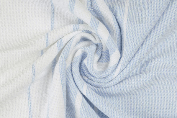 Изображение товара Полотенце Речицкий текстиль Лофт Махра 60х130 / 3с402.211к1 (голубой/молоко)