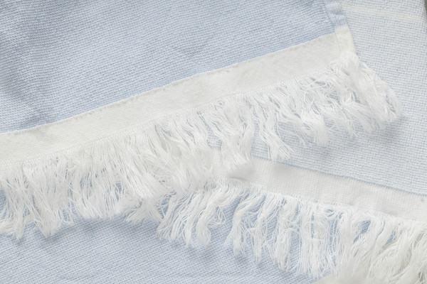 Изображение товара Полотенце Речицкий текстиль Мотив Махра 60х130 / 3с402.211к1 (голубой/молоко)